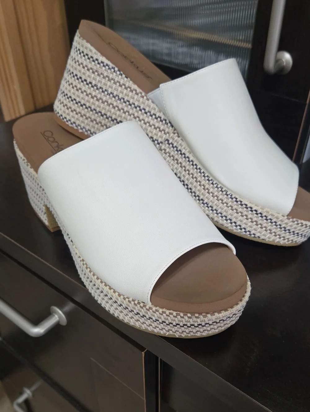 CORKYS Totally Buggin Platform Slip-On Mules